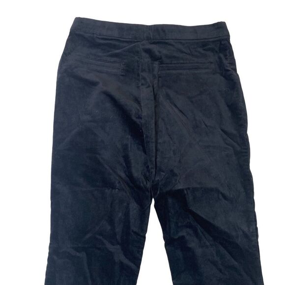 Isaac Mizrahi Special Edition Velvet Pull-On Stirrup Pants Sz 8 - Picture 8 of 13